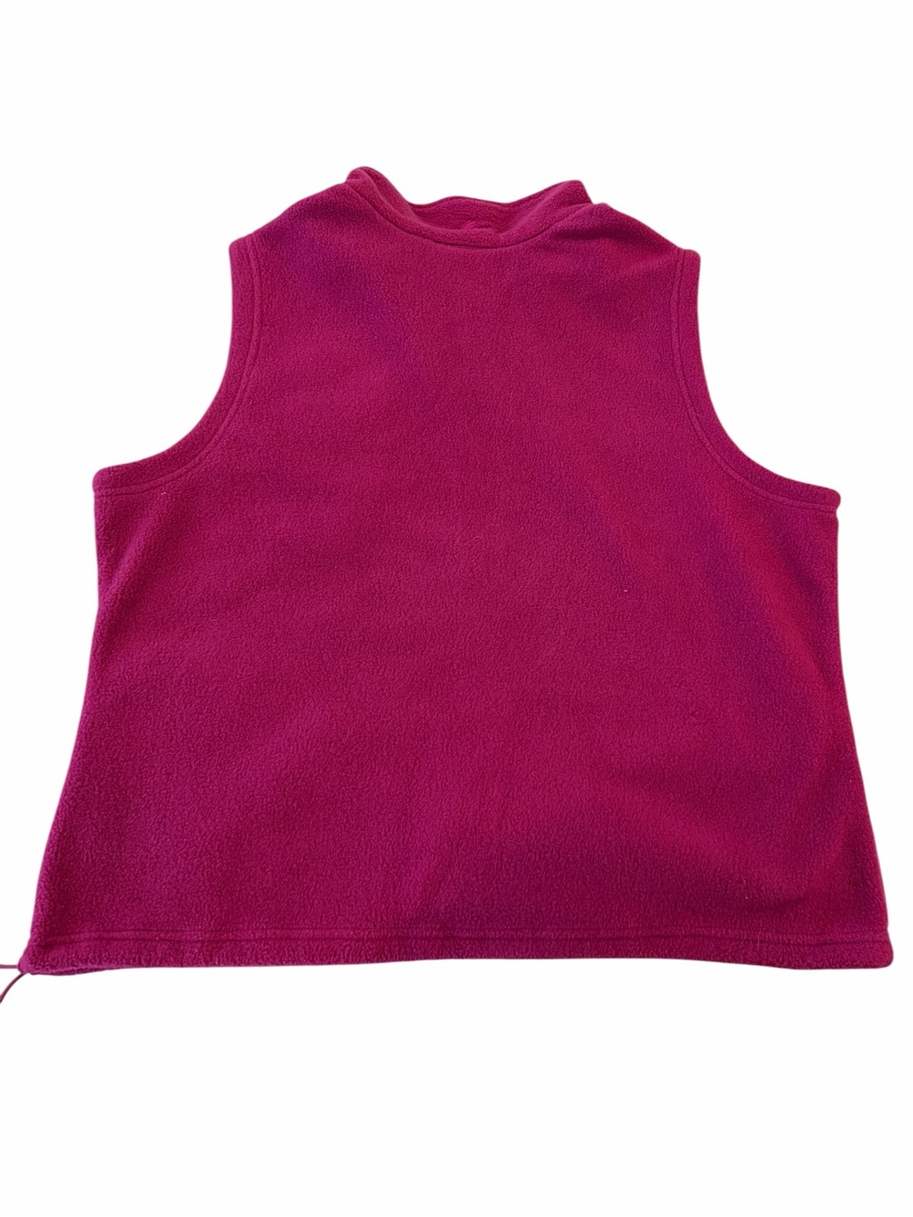 Catalina Fuchsia Pink Fleece Vest - Picture 2 of 6